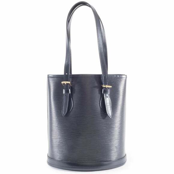 LOUIS VUITTON Handbags - Louis Vuitton Bucket PM Shoulder Bag M58992 Epi Leather Noir Women's Special ...